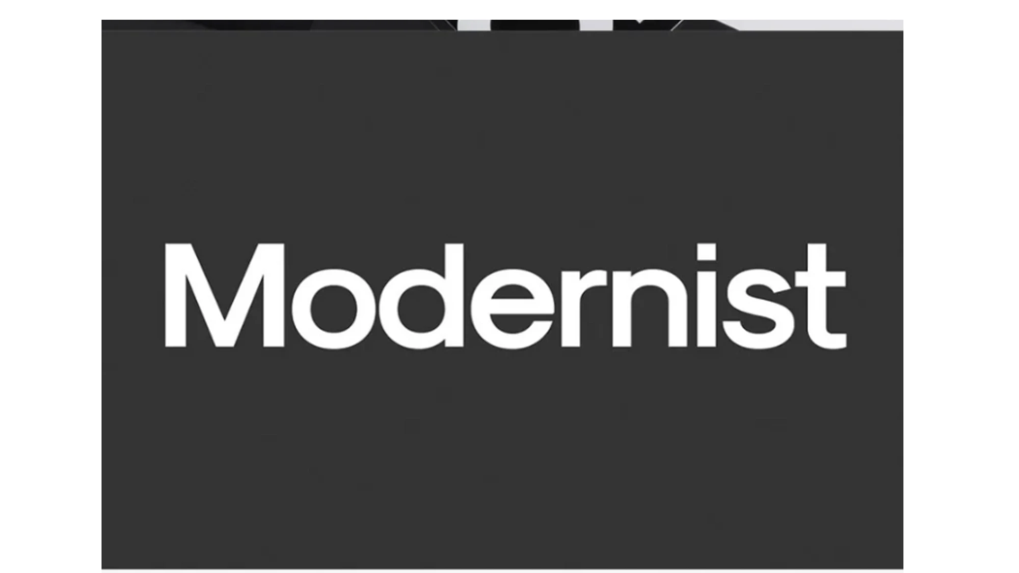 Image of Modernist Font